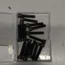 Socket Head Cap Screw, 1/4-20 x 1-1/4", Alloy Steel, Black Oxide, Hex Socket Coarse Thread, 1/4 inch Hexagonal Allen Bolt, Length:1-1/4 inch, Full Thread (Quantity: 20)