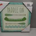 12x12 LAKE RETREAT CANVAS,"PADDLE ON"