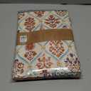 Maison d' Hermine 100% Cotton Table Cover - 60"x108" Rectangle Decorative Tablecloth - Washable Tablecloths for Dining, Home, Farmhouse & Party - Ideal for Thanksgiving & Christmas - Romane Collection