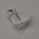 Wedding Flower Girl Basket with Cute Pearl Handle Bowknot Satin Flower Baskets for Wedding Ceremony - Ivory