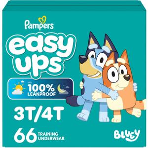 Pampers Pampers Easy Ups Training Underwear Boys Size 5 3T-4T 66 Count, 66 Count