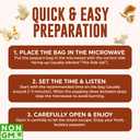 POPFULLY Cinnamon Toast Microwave Popcorn, Fully Pops - Sweet & Crunchy, Ideal for Movie Time Snacking - 3-Pack (EXP 12/25/26)