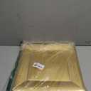 Silver Spoons Gold Square Charger Disposable Paper Plates - 13" (Pack of 10) - Perfect for Weddings, Parties & Special Occasions