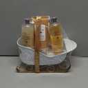 Gift Baskets for Women, Body & Earth Gift Set with Jasmine & Honey Scent Includes Bubble Bath, Hand Cream, Holiday Gift Baskets, Bath and Body Gift Sets for Women, Happy New Year Gifts