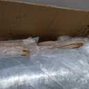 MAXYOYO Accent Chair with Ottoman Adjustable Backrest, Tufted Living Room Chair Upholstered Lounge Chair with Footrest Set, Modern Chair Cozy Reclining Chair for Reading Room, Dark Grey (Large)