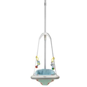 Graco Bumper Doorway Jumper for Baby, Bounce Seat with Machine Washable Pad, Adjustable Height Baby Jumper, Play Tray for Toys, Caravan
