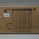 Strength Enemy Shower Curtain Rod Sus304 Stainless Steel Excellent Loadability Telescoping