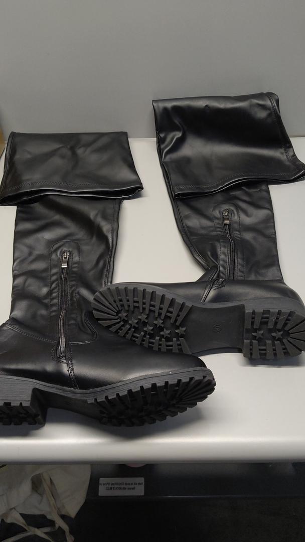 Adult 36" Thigh High Boots Size 7.5