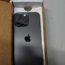 Apple iPhone 15 Pro Max, 256GB, Black Titanium - Unlocked (Renewed)