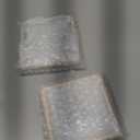 4x4 Gold Rope Design Metal Picture Frames 2-Pack, Premium Velvet Backing Real Glass Front | Desktop Display Elegant Home Decor