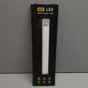 Under Cabinet Lighting, 14.7" Rechargeable Motion Sensor Light Indoor, 2 Pack Magnetic Dimmable Closet Lights, Wireless Under Counter Lights for Kitchen, Stairs, Hallway