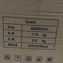 4 Inch Dual Layer Queen Mattress Topper, Cooling Gel Memory Foam for Back Pain & Pressure Relief, CertiPUR-US Certified Mattress Pad