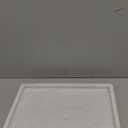 White Marble Vanity Tray, Rectangle Stone Vanity Trays for Perfume, Cosmetics, Jewelry, Candle, 12 x 8 Inch