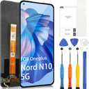 for OnePlus Nord N10 5G Screen Replacement - for OnePlus Nord N10 5G LCD Display BE2025 BE2026 BE2028 BE2029 6.49 inch Touch Screen Digitizer Assembly with Repair Tools
