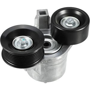 X AUTOHAUX Serpentine Drive Belt Tensioner Idler Friction Wheel for Ford F-250 Super Duty 1999-2002 for Ford F-250 Super Duty 2003 Idler Pulley AC Belt Tension No.F8UZ6B209CA