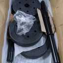 CAP Barbell 40-Pound Adjustable Cement Dumbbell Set  Versatile Vinyl Coated Weights for Home Gym Excellence