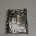 MOONSHOW Short Curly Wigs for Black Women Pixie Cut Wig Curly Bob Wigs for Black Women Short Wig with Bangs Synthetic Afro Wigs Black Curly Wigs for African American Women (Natural Black)