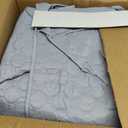 Madison Park Daybed Cover Set-Trendy Design All Season Luxury Bedding with Bedskirt, Matching Shams, Decorative Pillow, Medallion Tufted Dark Grey 75"x39" 6 Piece
