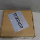 Gooseneck Phone Holder for Bed Overall Length 38.6” Flexible Leather Wrapped Arm Overhead Cell Phone Mount Stand with 360° Adjustable Clamp Clip, Compatible with All 4-7” Cellphones (Black)