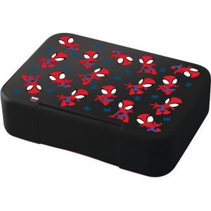 Simple Modern Marvel Bento Lunch Box for Kids | BPA Free, Leakproof, Dishwasher Safe | Lunch Container for Girls and Boys, Toddlers | Porter Collection | 5 Compartments | Go Spidey Go