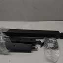 BLIKA Complete Set 36" Cable Railing Post Kit(Post 35"x2"x2"), Black Level Drilled Cable Railing Post, Invisible Cable Railing System Kit Include 4Pack Level Posts,1/8" Stainless Cable(No Handrail)