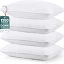 Utopia Bedding Bed Pillows for Sleeping (White), King Size, Set of 4, Hotel Pillow, Cooling Pillows for Side, Back or Stomach Sleepers