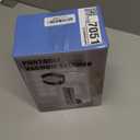 Vacuum Steamer for Clothes, 3200Pa Suction Handheld Clothes Steamer, Dual Mode, LED Display, Portable Travel Steamers for Clothes, Steaming & Ironing 2 In 1, 160ml Water Tank (for 110-120V) - Black