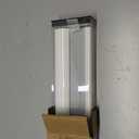 Cellular Shades Cordless Blackout Honeycomb Blinds Fabric Window Shades White(Blackout), 23" W x 64" H