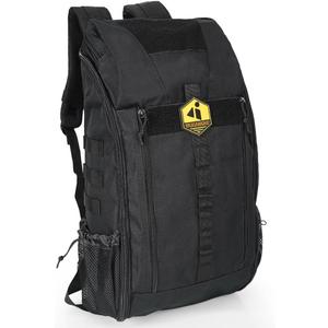 25L Hiking Backpack for Men & Women,Breathable Waterproof Backpack, Lightweight Camping Backpack with MOLLE System-Black,Suitable for Mountain Climbing and Outdoor Hiking