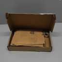 Harloon 48 Set Christmas Gingerbread Houses Coloring Kit Cardboard Gingerbread House DIY Craft Christmas Kraft Paper Gift Boxes with Ropes for Holiday Party Favor Decoration, 4.52 x 1.96 x 2.75 Inch