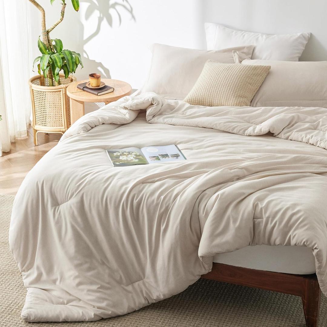 King Size Comforter Set - Beige King Comforter Set