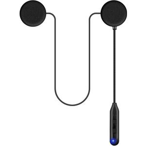 Motorcycle Helmet Bluetooth Headset Speakers with Good Sound,Loud,50 Hours Use, Large Button for Gloves, Fast and Stable Connection, Answer Automatically, Voice Assistant,IPX7 Waterproof, Easy Install