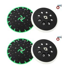 2 Pack Upgraded 202460 6" Back-up Hard Sanding Pad 17/48-Hole Sanding Pad Discs Replacement Fit ETS 150/3 EQ. ETS 150/5 EQ, ETS EC 150/3 EQ, ETS EC 150/5 EQ Grinder Accessories Finish Sander
