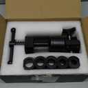 Fuel Line Fittings Installation Tool Set with 4AN 6AN 8AN 10AN 12AN Connector, Auto Hose Pipe Fuel Line Installation/Removal Tool Kit, AN Hose Fitting Connect/Disconnect Tools