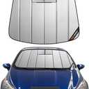 Pigenius Windshield Sun Shade for Ford Fiesta Hatchback 2011-2019 Front Window Sunshade