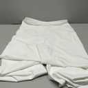 Promover Wide Leg Pants Woman Yoga Pants with Pockets Stretch Loose Casual Lounge Sweatpants Petite/Regular/Tall (White, L, 32")