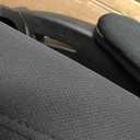 Ergonomic Drafting Chair, Tall Office Chair with Flip-up Armrests, Breathable Mesh High Desk Chair with Lumbar Support Adjustable Footrest Ring for Standing Desk Black, 25 Inches X 20.5 Inches X 50.6 Inches