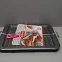 GoodCook Everyday Nonstick Steel Broiler Pan, 11.5" x 14.25", Gray