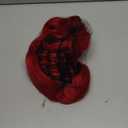 GIANNAY Red Curly Wig for Women - Long Wave Synthetic Lace Front Hair, Blood Colored, 24" (White Women)