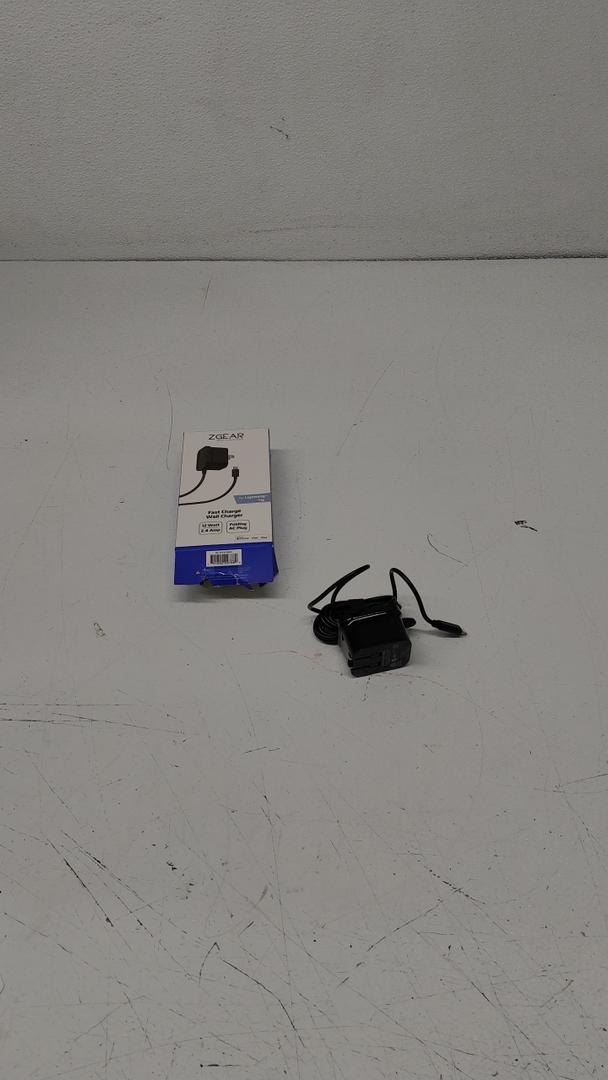 ZGEAR (12W) 8-Pin Wall Charger - Black (WC-APP8PNM2A)