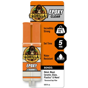 GEORILLA GLUE EPOXY. 85 SYRINGE 4200102
