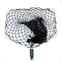 JOOLA Telescoping Table Tennis Ball Pickup Net - Holds 100 Ping Pong Balls - Ping Pong Practice Net Accessory for Table Tennis Robots, Serve or Multi-Ball Training, Black