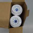 GLACIER FRESH UKF8001 Compatible with Whirlpool Refrigerator Water Filter 4, EDR4RXD1, EveryDrop Filter 4, 4396395, Maytag UKF8001, UKF8001AXX, WHR4RXD1, KAD4RXD1, 46-9006, Puriclean II, Pack of 2