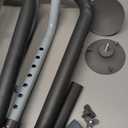 Toilet Safety Rails, Adjustable Toilet Frame for Elderly, Seniors, Handicap & Disabled, Foldable Handicap Toilet Handles Fit Any Toilets (Gray)