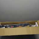 Kids & Teens Foldable Sports Scooter - Height Adjustable, 8-inch PU Wheels, Dual Brakes, Ages 6+, 240 lbs Max Load (Black)