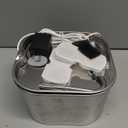 Cat Water Fountain Stainless Steel: Pet Fountains for Cats/Dog Indoor Automatic Waterer Bowls for Drinking Small Animal Water Dispenser Metal Pets Watering Faucet Bottle Auto Kitty Watering Supplies (74oz/2.2L Cat Fountain + 3 Filters)