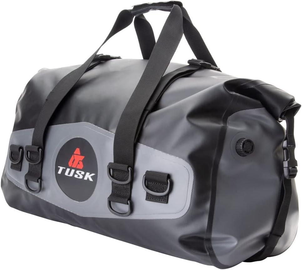 Tusk Dry Duffel Bag Medium (33 Liters) Top Load Black/Grey