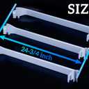 Fridge Door Shelf Rack Bar Kit 3 Pack Compatible with Frigidaire Kenmore