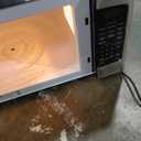 GE Countertop Microwave Oven,1, 200-watt Capacity, 2.0 Cubic Ft., 8 Auto Setting Cooking Settings, Child-Lock Technology, Kitchen Essentials for the Countertop, Dorm Room or Apartment, Stainless Steel