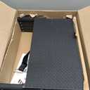 Foldable Dog Car Steps - Upgraded Non-Slip Pet Stairs for Large Dogs, Portable Metal Frame Dog Ramps for High SUV, Truck and Cars, Lightweight Pet Ladder with High Load-Bearing CapacityUp to 350Lbs